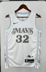 2025 city version NBA Dallas Mavericks White #32 Jersey-311