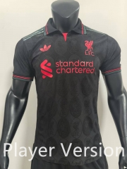 Player Version 25-26 Liverpool Black Thailand Soccer Jersey-SJ