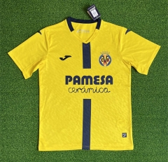 (S-4XL) 25-26 Villarreal CF Home Yellow Thailand Soccer Jersey AAA-403