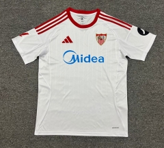(S-4XL) 25-26 Sevilla Home White Thailand Soccer Jersey AAA-512