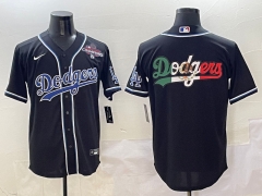 2025 Three generations of fashion New MLB Los Angeles Dodgers Black Jersey(Style 5)-0840