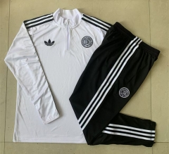 25-26 125th Anniversary Edition Germany White Thailand Soccer Tracksuit-815