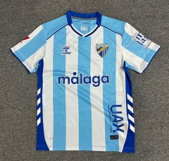 (S-4XL) 25-26 Málaga CF Home Blue&White Thailand Soccer-512