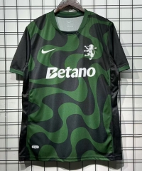 (S-4XL) 25-26 Sporting Lisbon Clube de Portugal 2nd Away Green Thailand Soccer Jersey AAA-GB