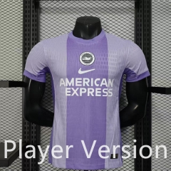 Player Version 25-26 Brighton & Hove Albion Away Purple Thailand Soccer Jersey AAA-888