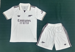 2025-2026  Arsenal 2nd Away White  Soccer Uniform-6748