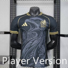 Player Version 25-26 Mexico Black&Grey Thailand Soccer Jersey AAA-888