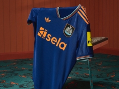 2025-2026 Newcastle United Away Blue Thailand Soccer Jersey AAA