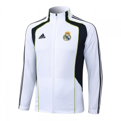 Retro Version 2025-2026 Real Madrid White Thailand Soccer Jacket-815
