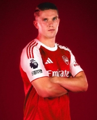 #14 Gyökeres with patch 2025-2026 Arsenal Home Red Thailand Soccer  Jersey AAA-818