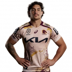 （s-5xl）2025 Mustang  Pink Thailand Rugby Shirt