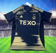 25-26 Aberdeen Away Blue Thailand Soccer Jersey AAA-3066