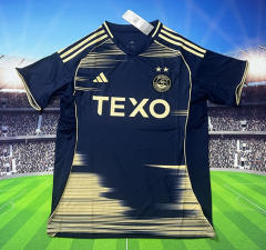 25-26 Aberdeen Away Blue Thailand Soccer Jersey AAA-3066