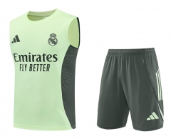 2025-2026 Real Madrid Light Green Thailand Soccer Vest Uniform-4627