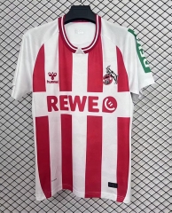 (S-4XL) 25-26 FC Köln Home Red&White Thailand Soccer Jersey AAA-2044