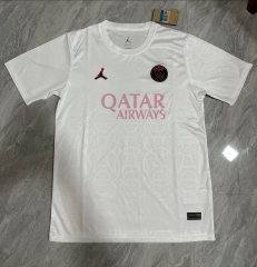 (S-4XL)25-26 Paris SG White Thailand Training Soccer Jersey AAA-818