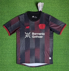 (S-4XL) 25-26 Bayer 04 Leverkusen Home Red&Black Thailand Soccer Jersey AAA-403