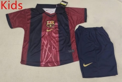 25-26 Special Edition Barcelona Red&Blue Kids/Youth Soccer Uniform-507
