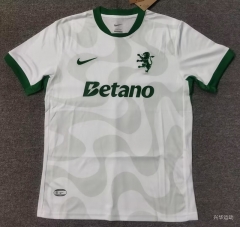 （s-4xl）2025-26  Sporting Clube de Portugal Away White Thailand Soccer Jersey AAA-5378