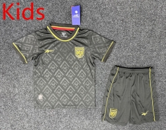 25-26 Panama 2nd Away Black Kid/Youth Soccer Uniform-GB