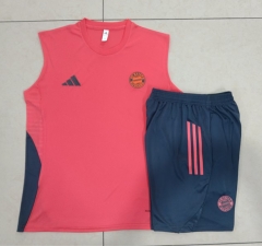 2025-26  Bayern München Orange Vest Thailand Soccer Tracksuit-815