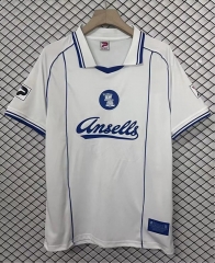(S-4XL) Retro Version 84-85 Birmingham City Away White Thailand Soccer Jersey AAA-2044ity