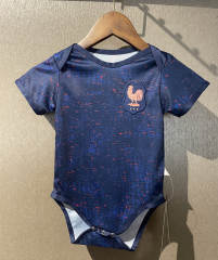2025-26 France Home Blue Baby Soccer Uniform-CS