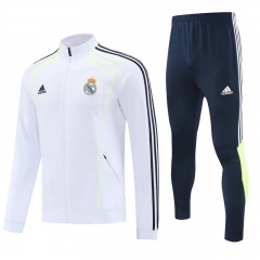 2025-2026 Real Madrid White Thailand Soccer Jacket Uniform-4627