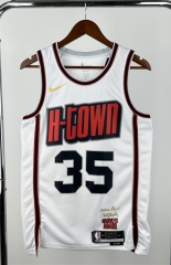 2025 City Edition Houston Rockets White  #35 NBA Jersey-311