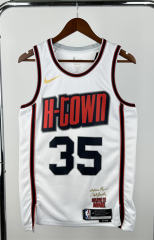2025 City Edition Houston Rockets White  #35 NBA Jersey-311