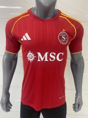 2025-2026 Servette FC Home Red Thailand Soccer Jersey AAA-416
