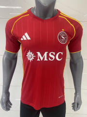 2025-2026 Servette FC Home Red Thailand Soccer Jersey AAA-416