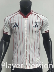 Player Version 25-26 Arsenal WhiteThailand Soccer US Pack Jersey AAA-SJ