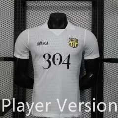 Player Version 25-26 Special Edition Barcelona White Thailand Soccer Jersey AAA-888