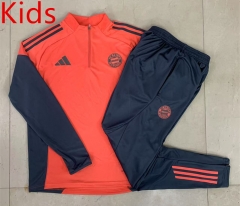 2025-26 Bayern München Orange Thailand Soccer Tracksuit-815