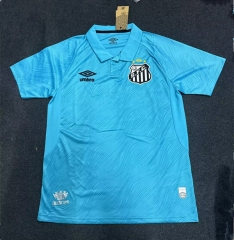 (S-4XL) 25-26 Special Edition Santos FC Blue Thailand Soccer Jersey AAA-2242