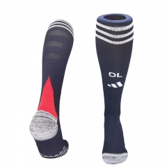 25-26 Olympique lyonnais Away Royal Blue Soccer Socks