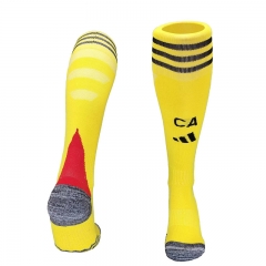 25-26 Club América Home Yellow  Soccer Socks