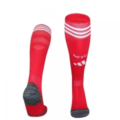 25-26 Nottingham Forest Home Red  Soccer Socks