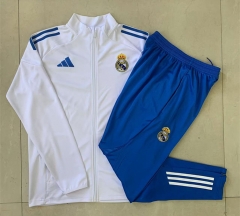 2025-2026 Real Madrid White Thailand Soccer Jacket Uniform-815