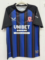 25-26 Middlesbrough Away Blue&Black Thailand Soccer Jersey AAA-0009