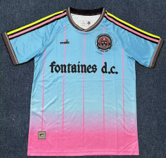 25-26 Bohemian 2nd Away Blue&Pink Thailand Soccer Jersey AAA-8430