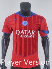 Player Version 25-26 Paris 2nd Away Red Thailand Soccer Jersey AAA-0871
