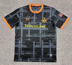 (S-4XL) 2025-2026 FC Nürnberg 2nd Away Black Thailand Soccer Jersey AAA-512