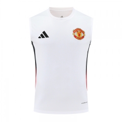 2025-2026 Manchester United White Thailand Training Vest-418