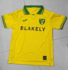 (S-4XL)25-26 Norwich City Home Yellow Thailand Soccer Jersey AAA-7568