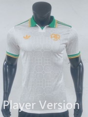 Player Version 25-26 Roma 2nd Away White Thailand Soccer Jersey AAA-0871