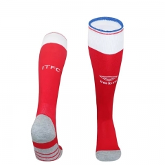 25-26 Ipswich Town Away Red Kids/Youth Soccer Socks