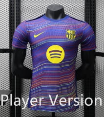 Player Version 25-26 Barcelona Purple Thailand Soccer Jersey AAA-888