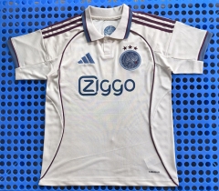 25-26 Ajax 2nd Away Apricot Thailand Soccer Jersey AAA-2733